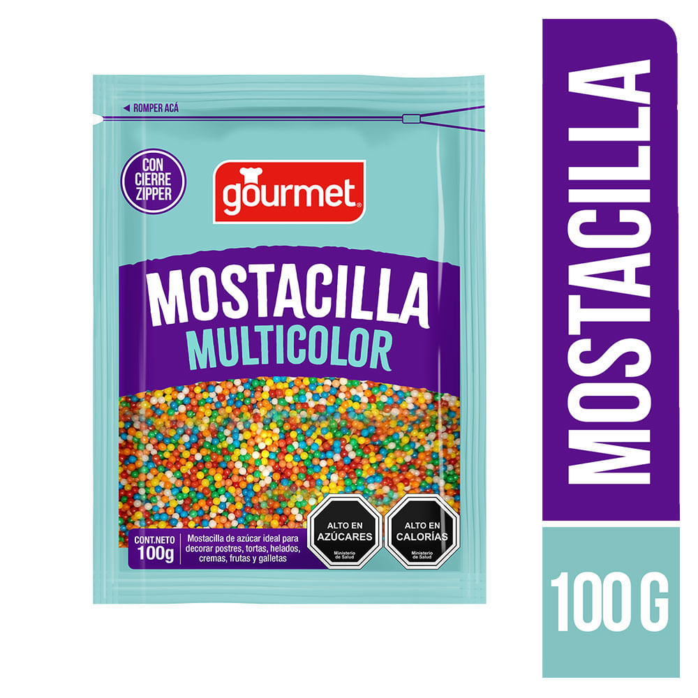 Mostacilla Gourmet multicolor 100 g