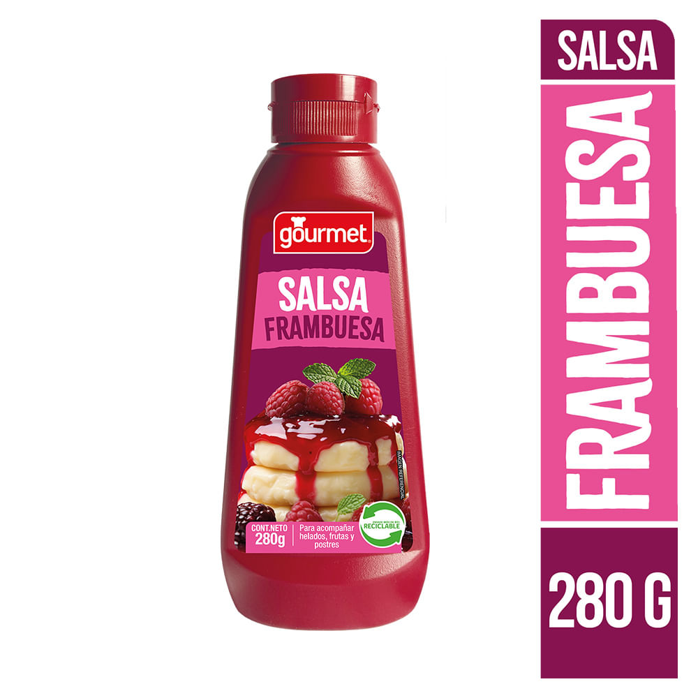 Salsa Gourmet frambuesa 280 g