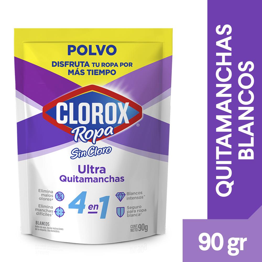 Ultra quitamanchas Clorox ropa blanca 90 g Ultra quitamanchas Clorox ropa blanca 90 g