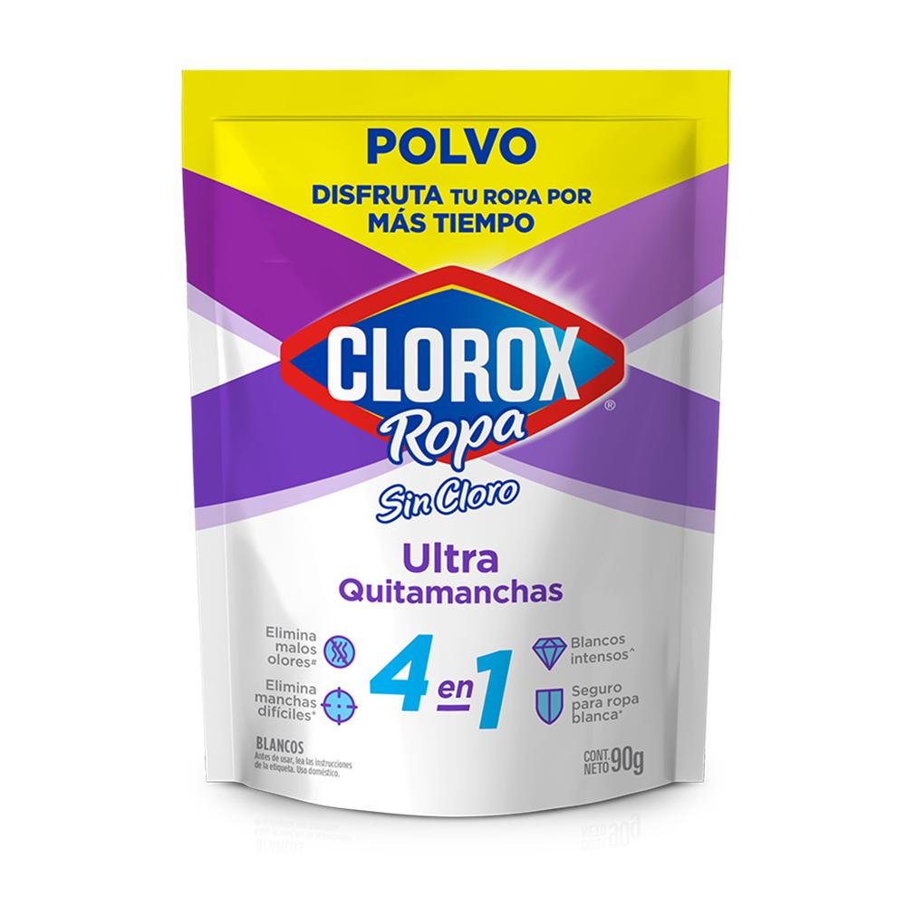 Ultra quitamanchas Clorox ropa blanca 90 g Ultra quitamanchas Clorox ropa blanca 90 g