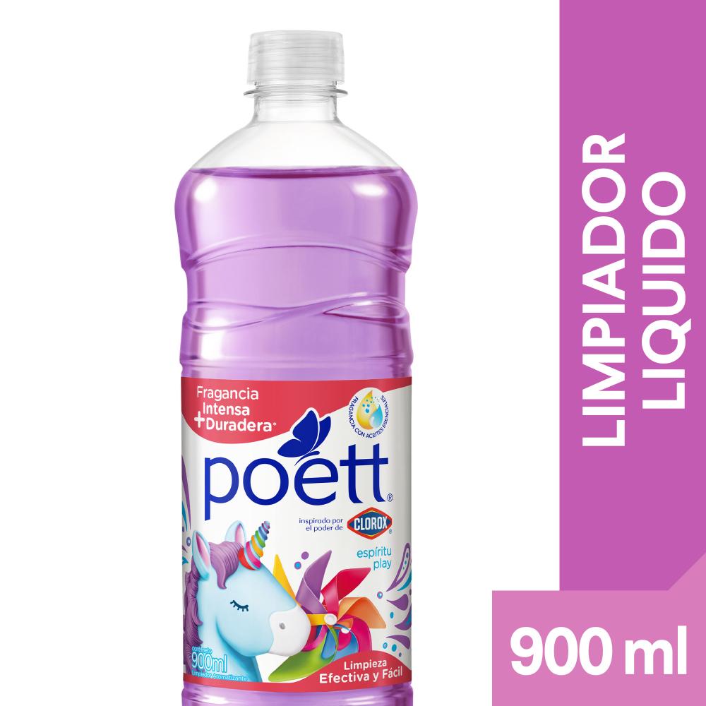 Limpiador líquido aromatizante Poett espíritu play botella 900 ml