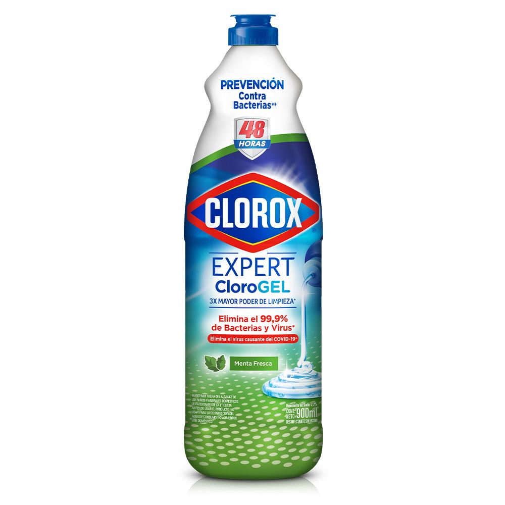 Cloro gel Clorox menta 900 ml Cloro gel Clorox menta 900 ml
