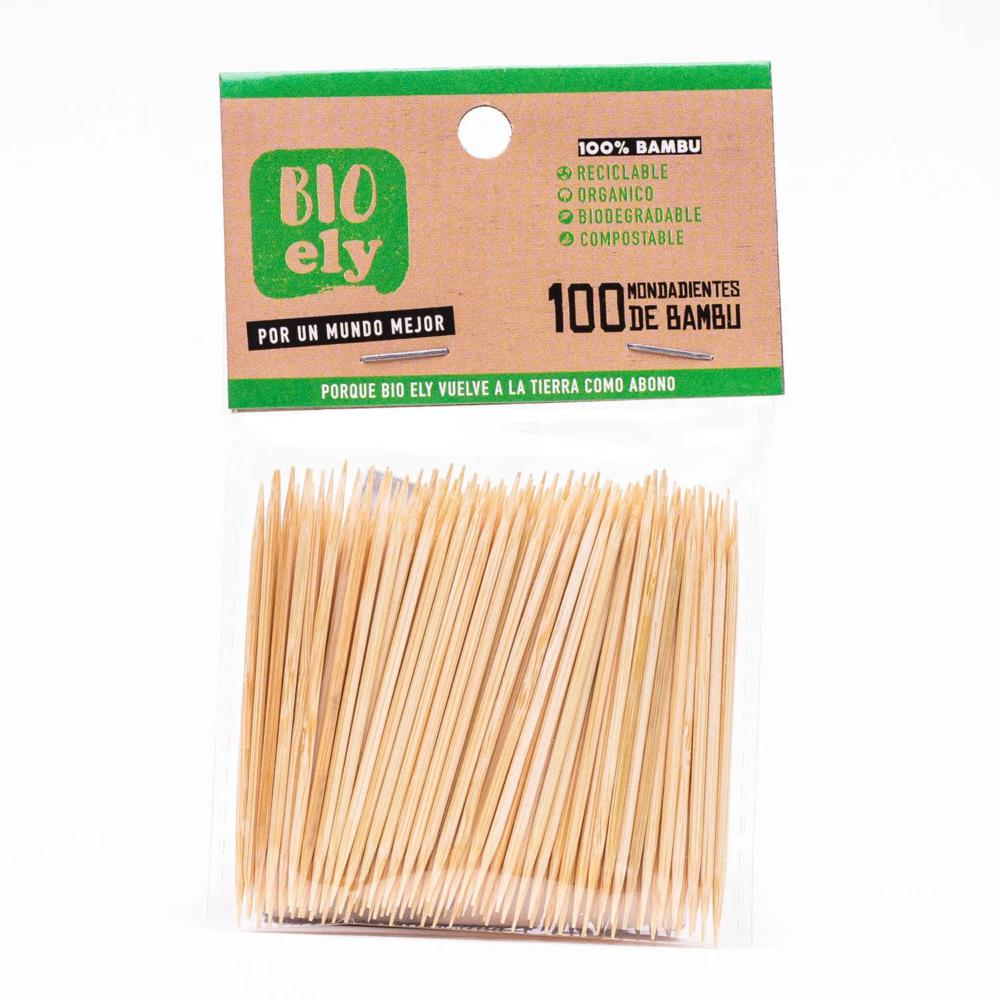 Mondadientes Bioly bolsa 100 un