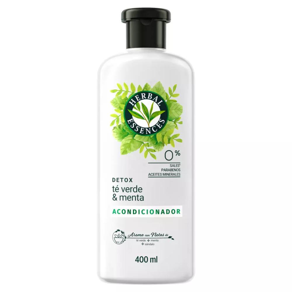 Acondicionador Herbal Essences té verde menta 400 ml