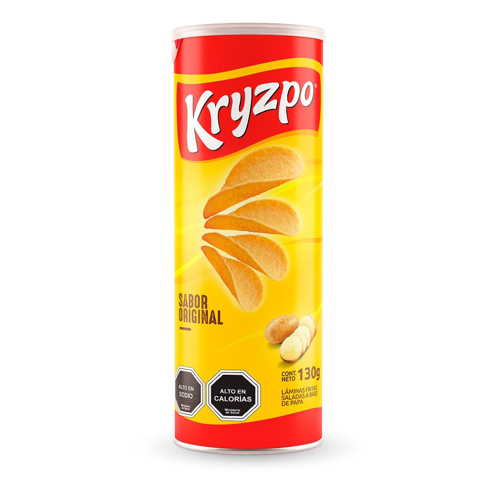 Papas fritas Kryzpo original lata 130 g Papas fritas Kryzpo original lata 130 g