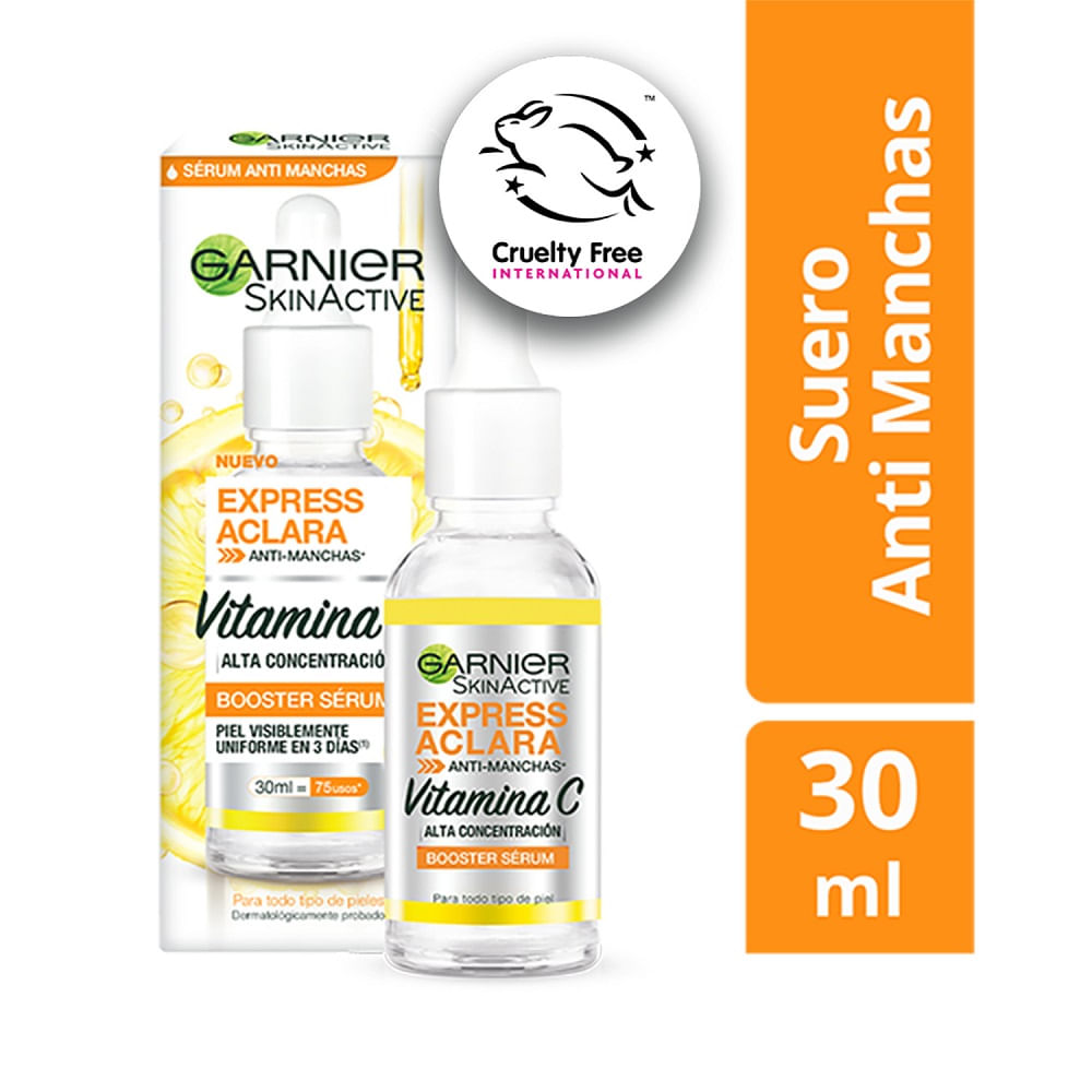 Serum Garnier Vitamina C Anti-Manchas 30 ml Serum Garnier Vitamina C Anti-Manchas 30 ml