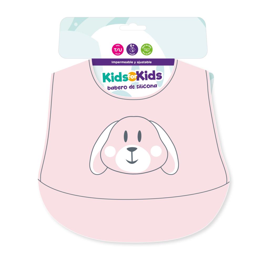 Babero silicona Kids for kids 1 un
