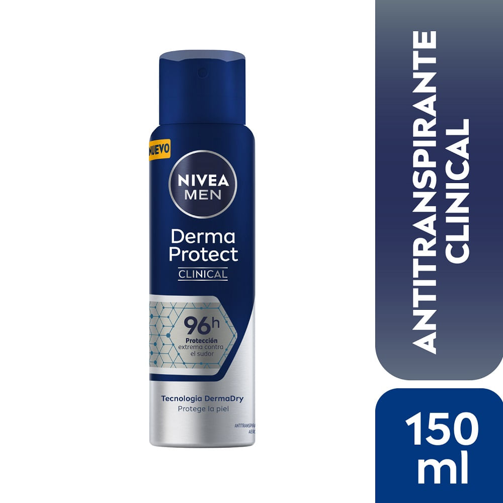 Desodorante Nivea men clinic derma protect spray 150 ml