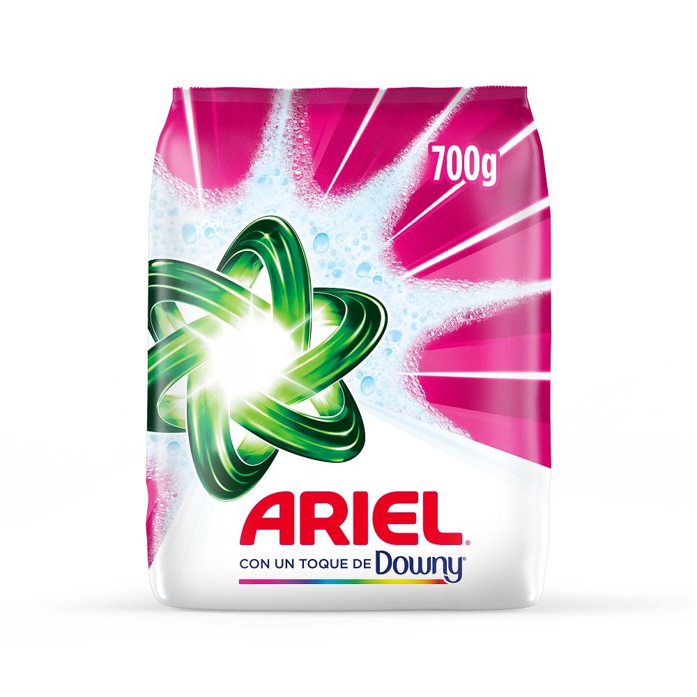 Detergente en polvo Ariel toque downy bolsa 700 g