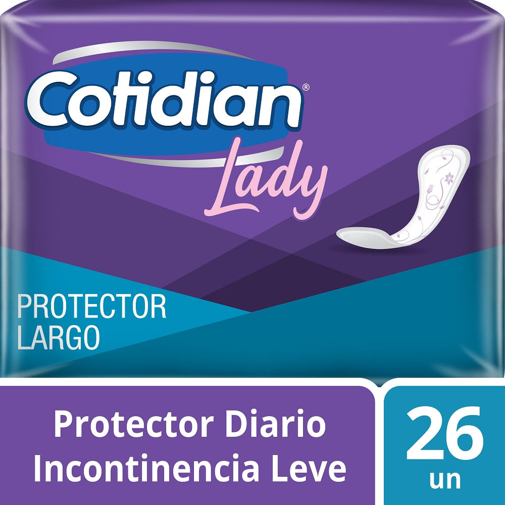 Protector diario Cotidian lady largos 26 un