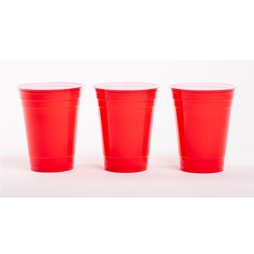 Vasos Ely color rojo 10 un de 500 cc Vasos Ely color rojo 10 un de 500 cc