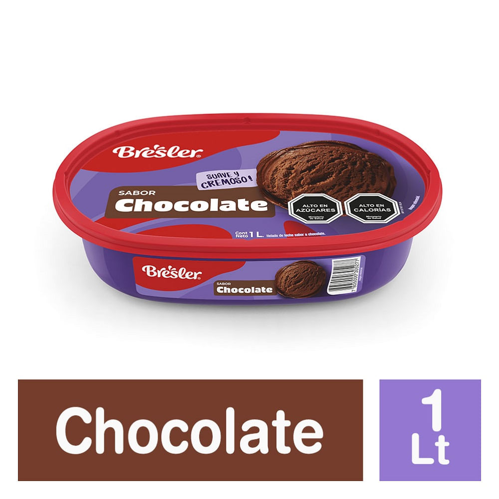 Helado Bresler chocolate 1 L Helado Bresler chocolate 1 L