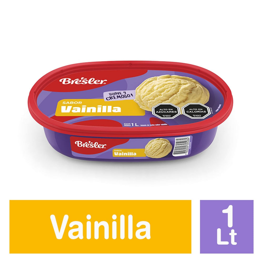 Helado Bresler vainilla 1 L Helado Bresler vainilla 1 L