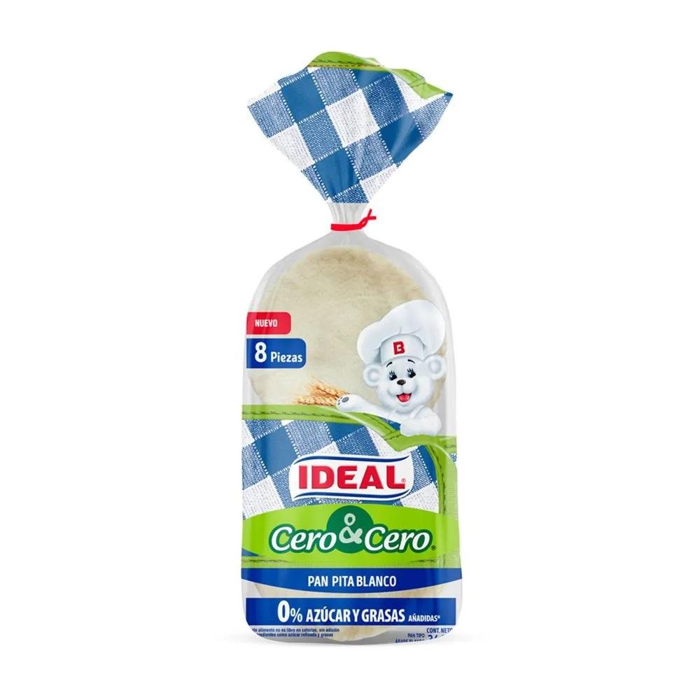 Pan pita Ideal blanco cero cero 8 un