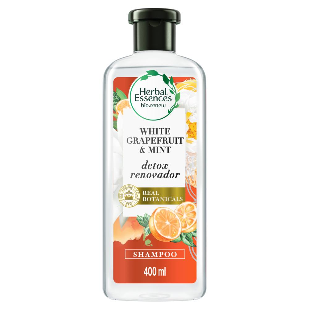 Shampoo Herbal Essences pomelo y menta 400 ml