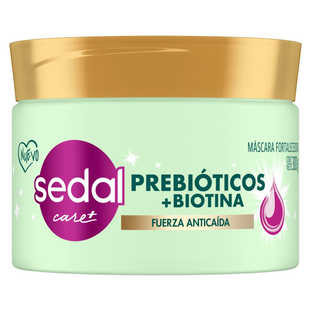 Máscara capilar Sedal prebióticos biotina 300 g