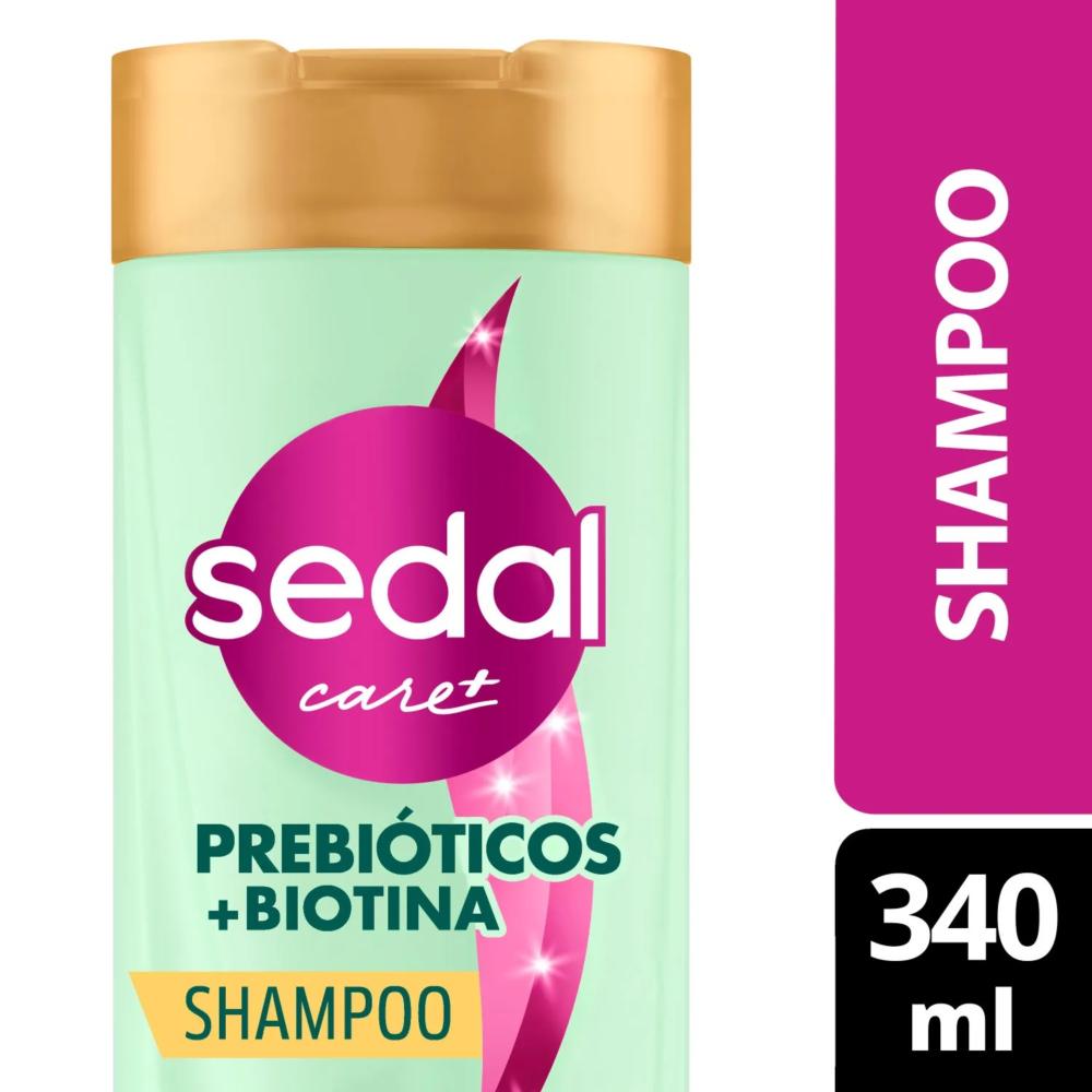 Shampoo Sedal prebióticos biotina 340 ml