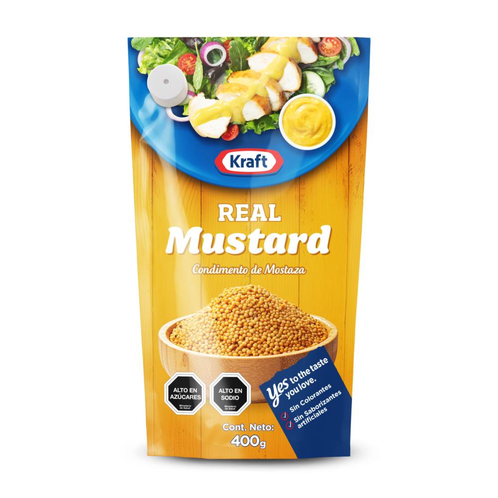 Mostaza Kraft doypack 400 g