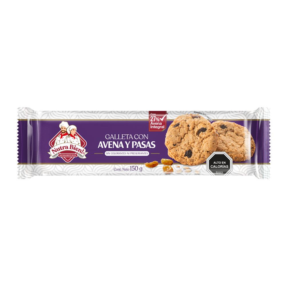 Galleta Nutrabien avena y pasas 150 g Galleta Nutrabien avena y pasas 150 g