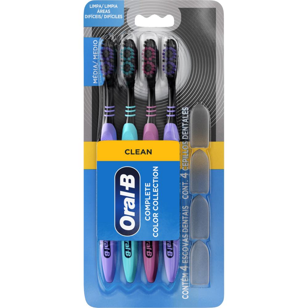 Cepillo dental Oral B complete medio 4 un