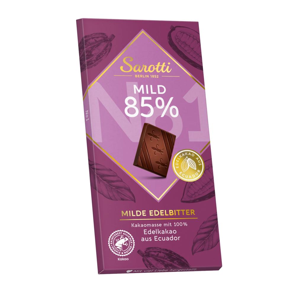 Chocolate Sarotti amargo 85% cacao 100 g