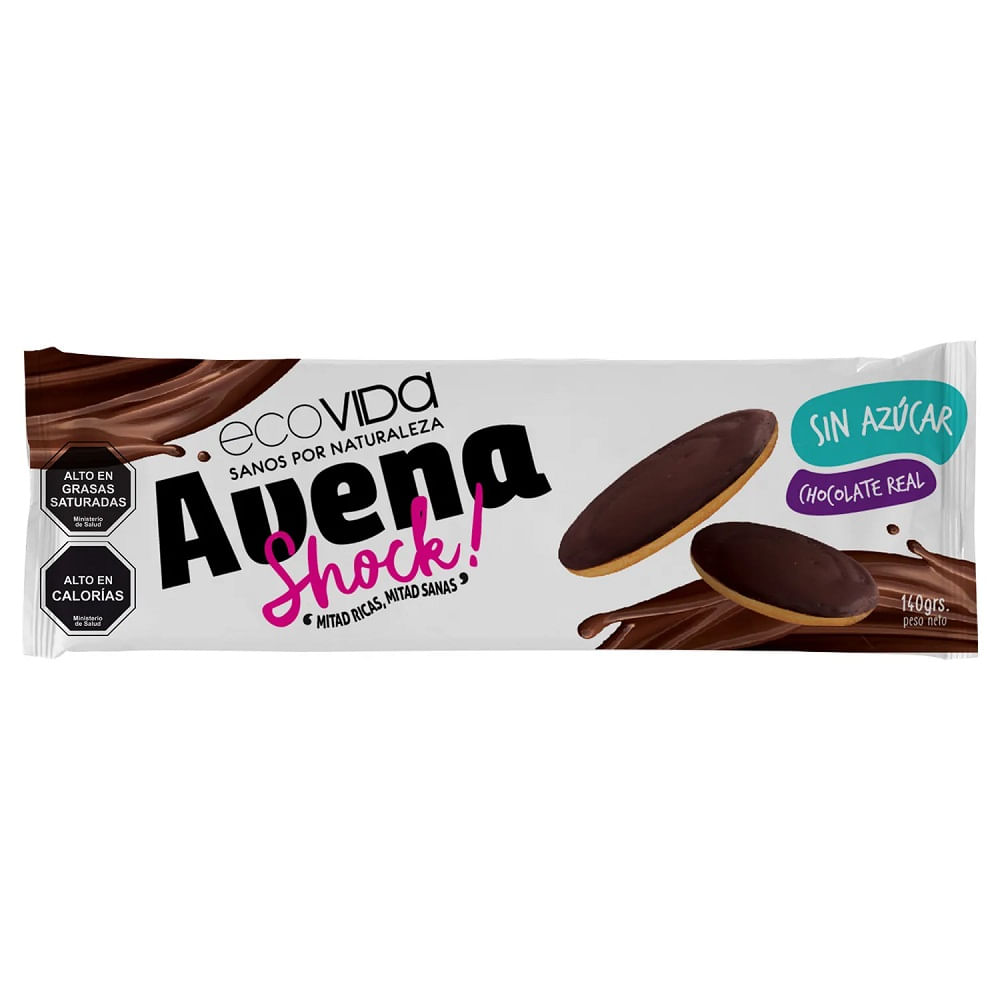 Galletas Ecovida avena chocolate 140 g