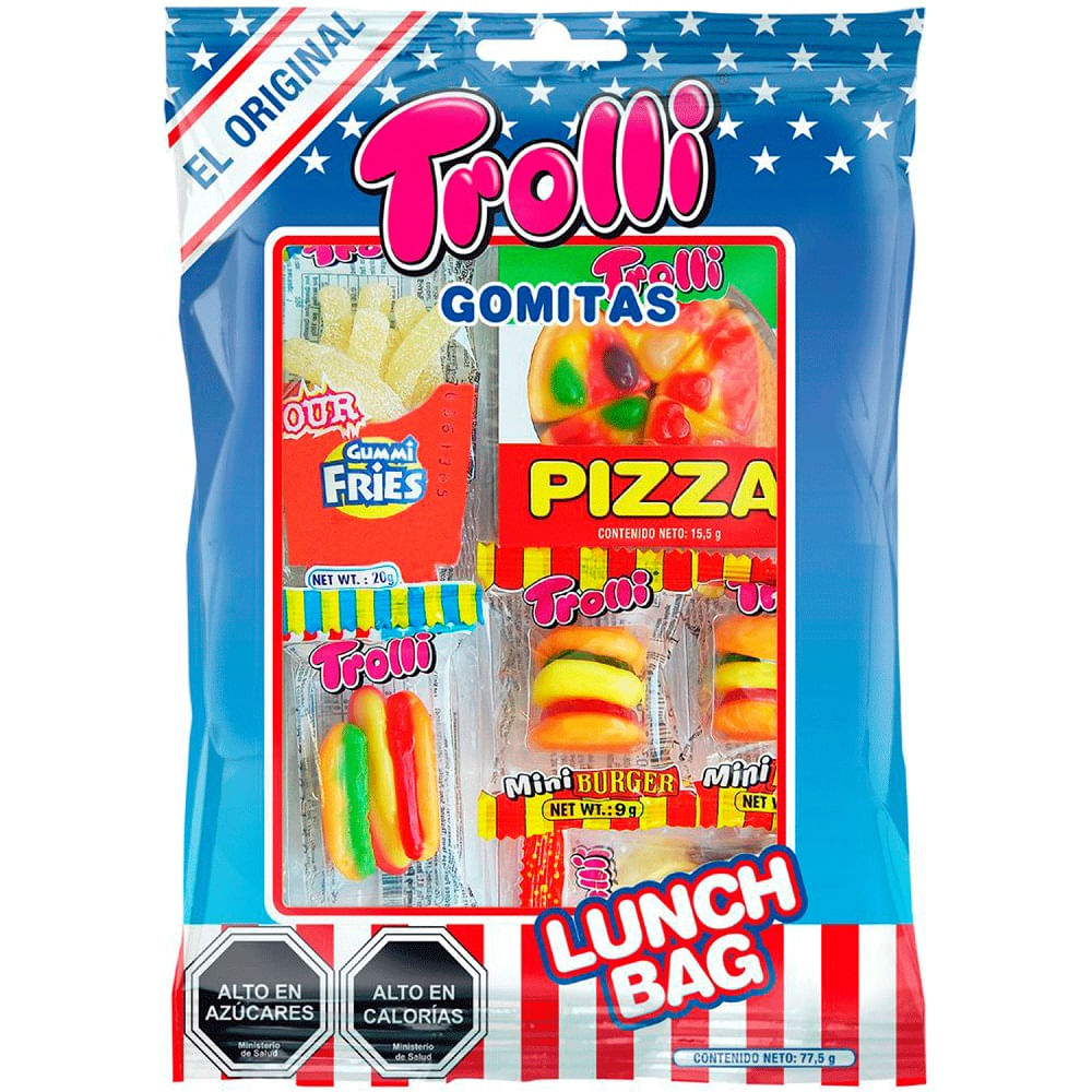 Gomitas Trolli lonchera 77 g