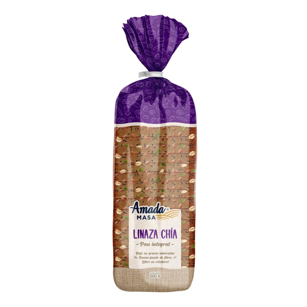 Pan molde Amada Masa chía linaza familiar 600 g