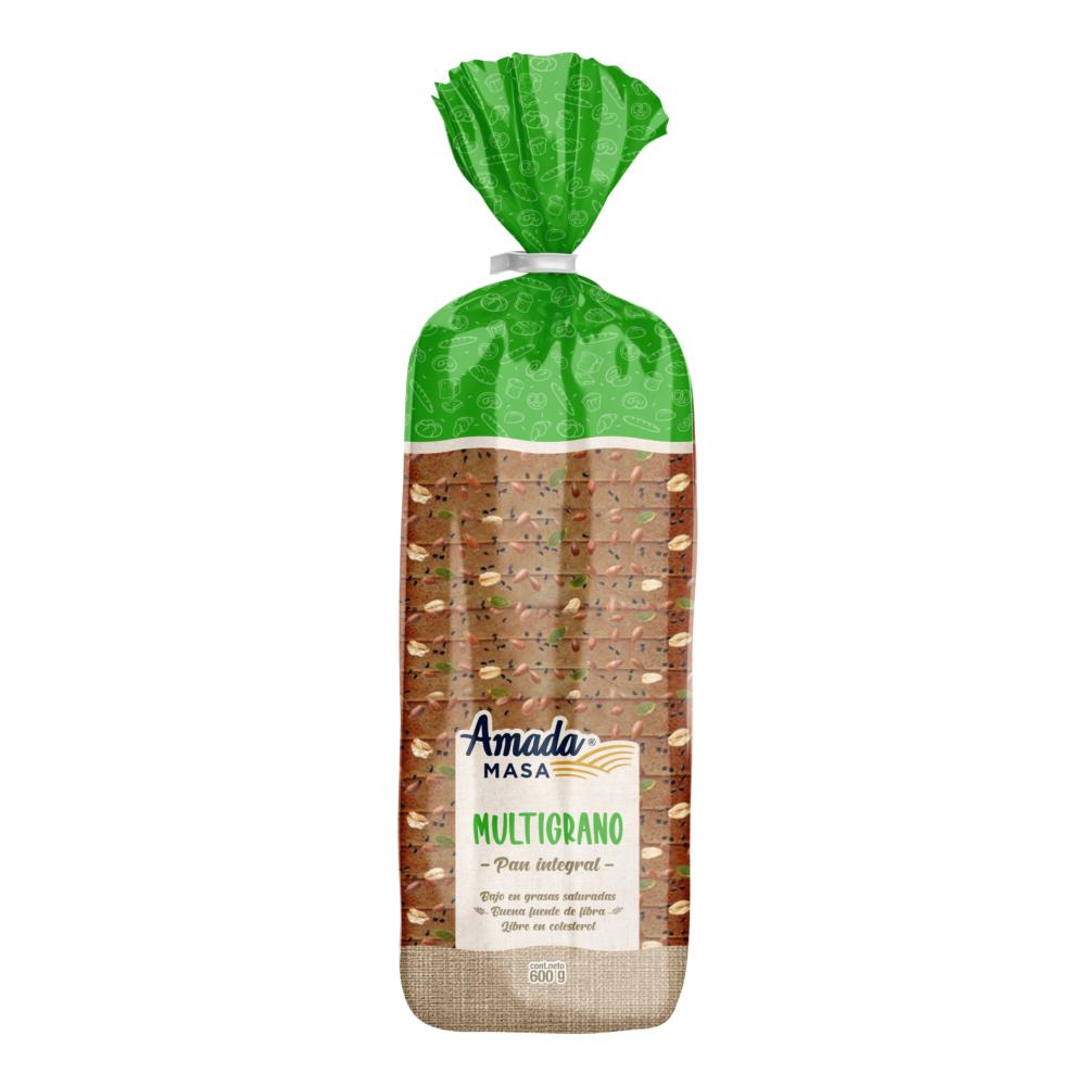 Pan molde Amada Masa multigranos familiar 600 g