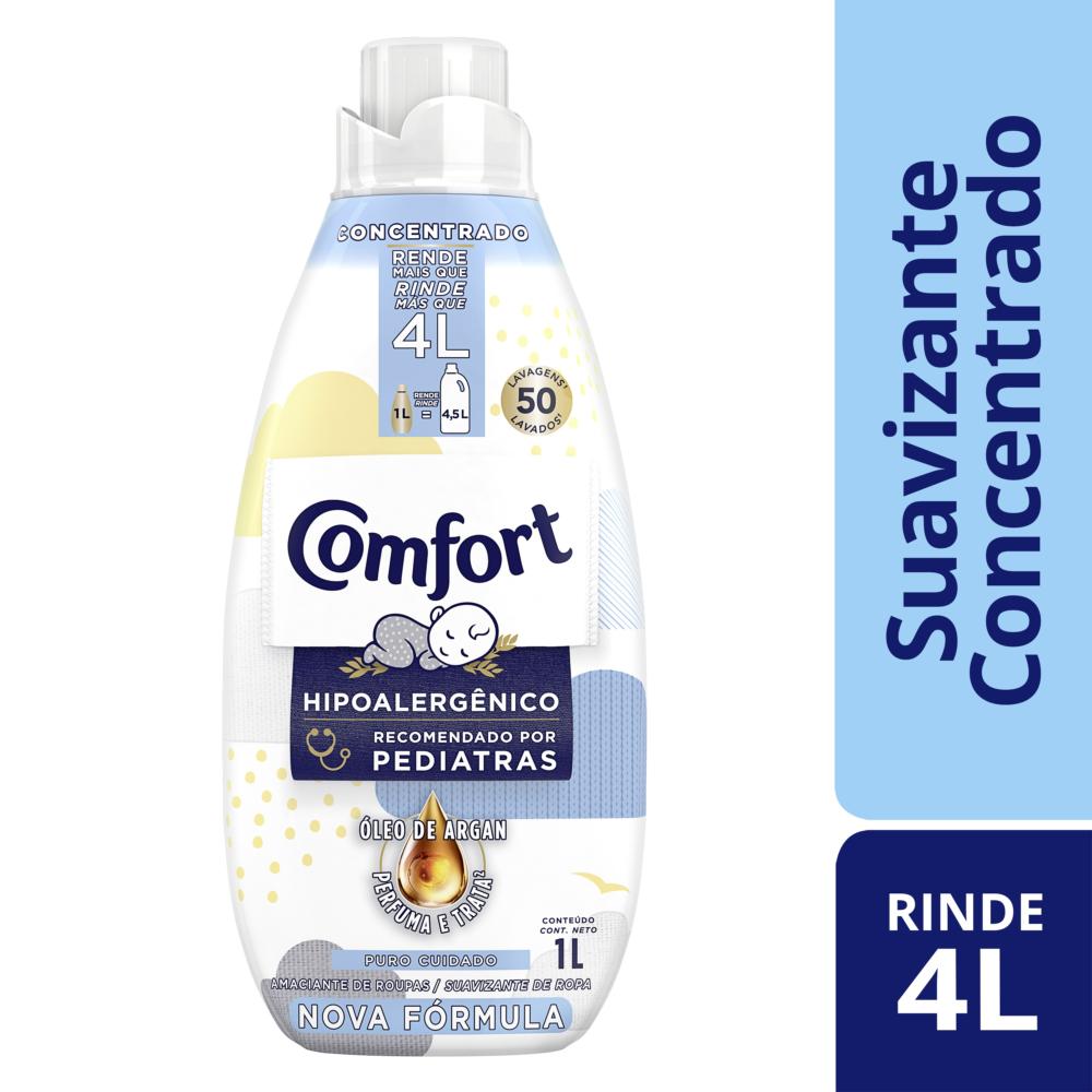 Suavizante concentrado Comfort puro cuidado 1 L