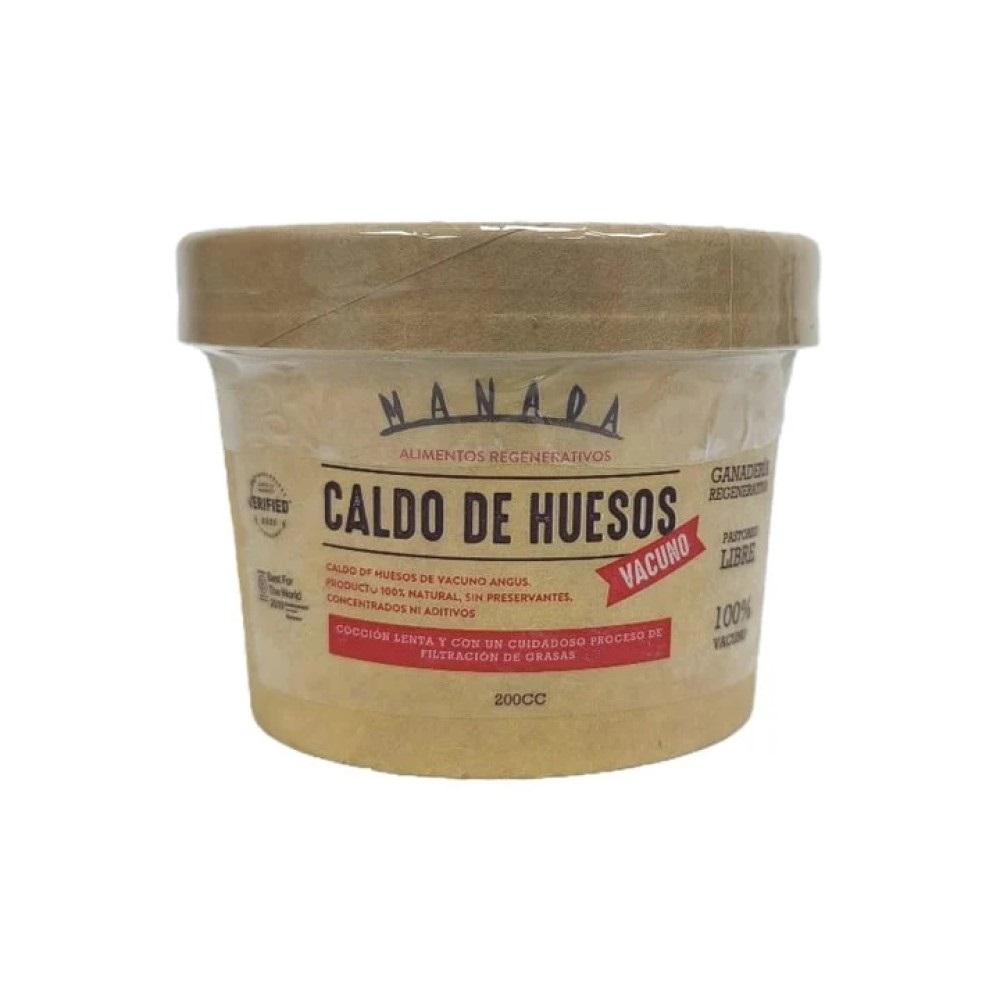 Caldo de huesos vacuno Manada pote 200 ml Caldo de huesos vacuno Manada pote 200 ml