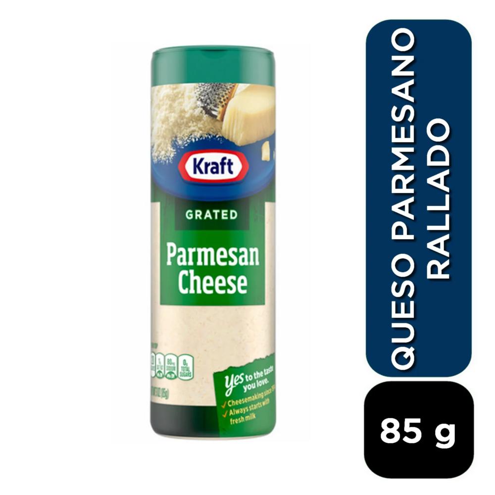 Queso rallado Kraft parmesano 85 g