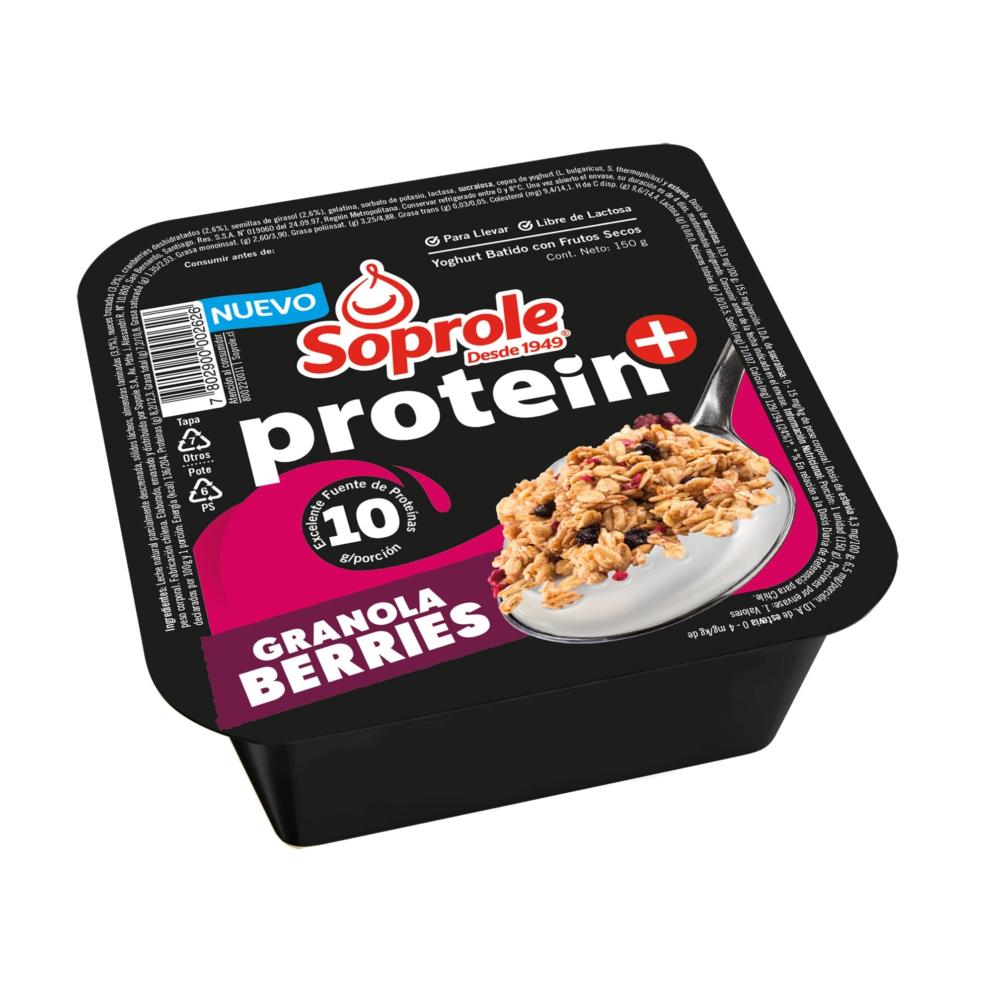 Yoghurt protein Soprole con granola berries 150 g