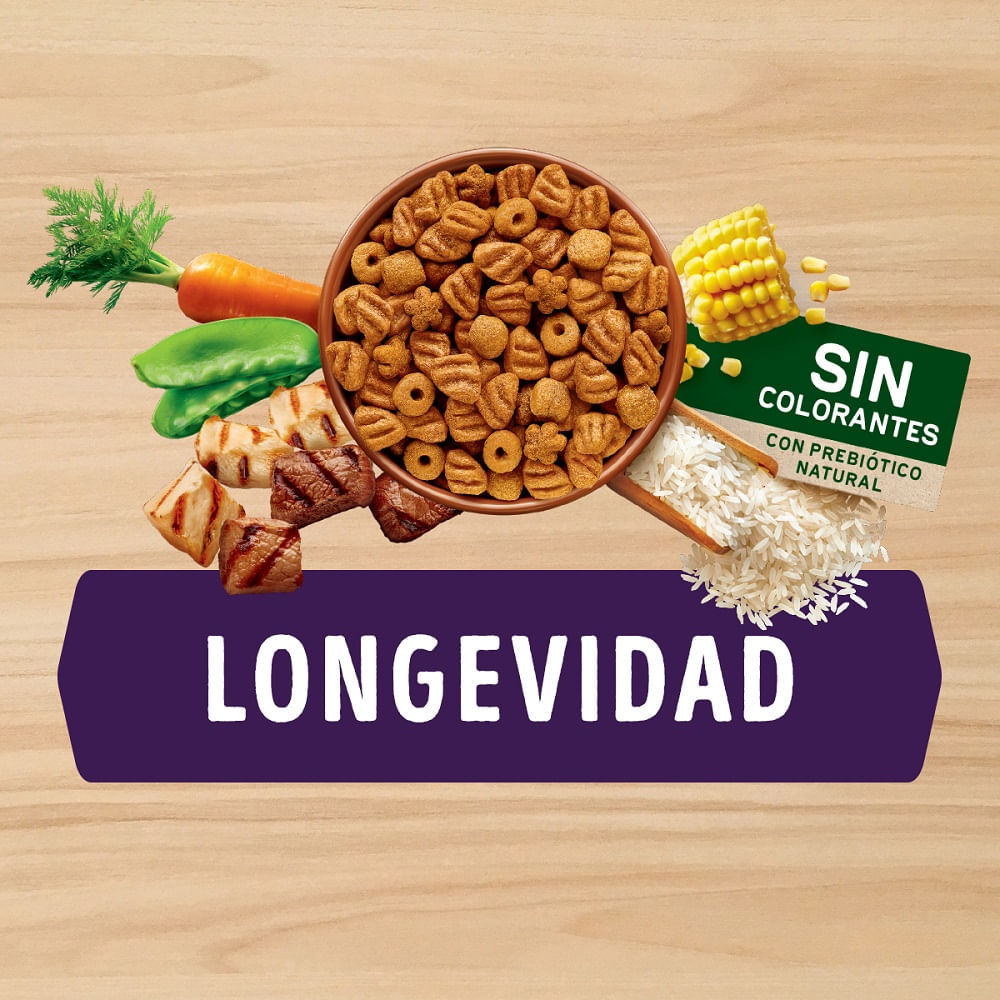 Alimento perro adulto Dog Chow longevidad 15 Kg Alimento perro adulto Dog Chow longevidad 15 Kg
