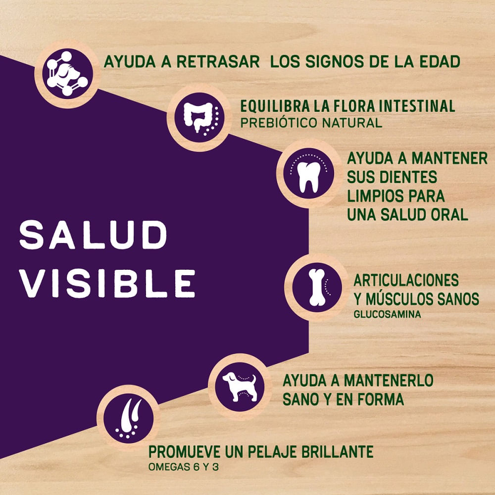 Alimento perro adulto Dog Chow longevidad 15 Kg Alimento perro adulto Dog Chow longevidad 15 Kg