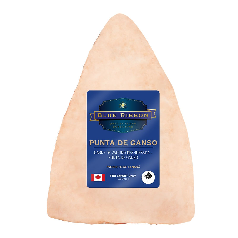 Punta de ganso vacuno al vacío Blue Ribbon 1.8 Kg Punta de ganso vacuno al vacío Blue Ribbon 1.8 Kg