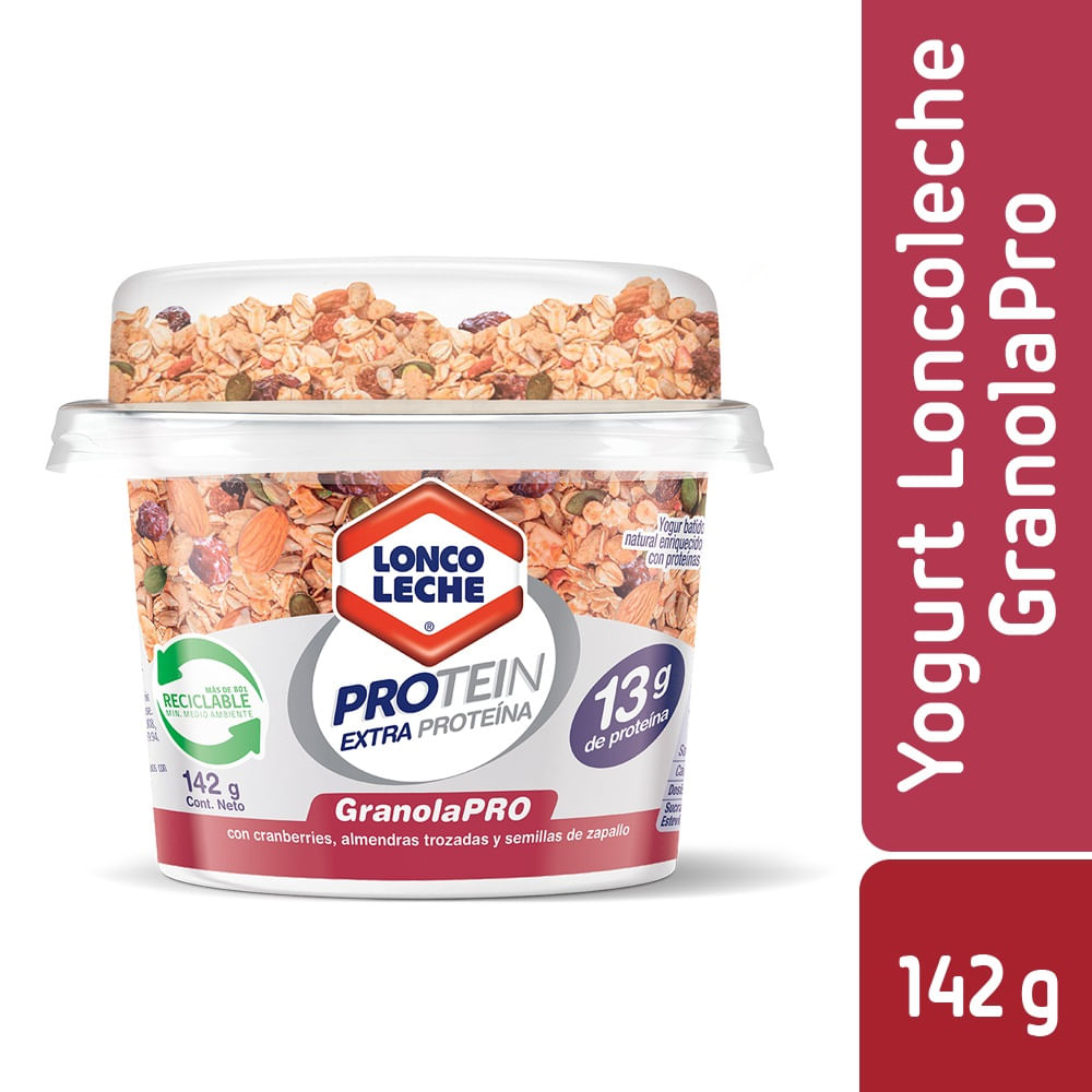 Yoghurt Loncoleche protein granola 142 g