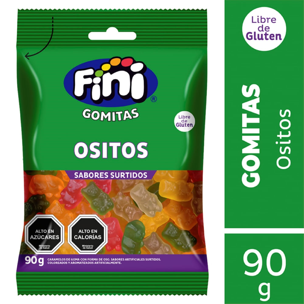 Gomitas Fini ositos dulces 90 g