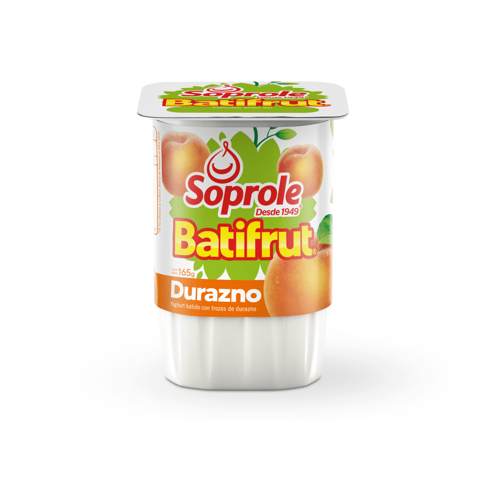 Yoghurt Batifrut trozos durazno 165 g