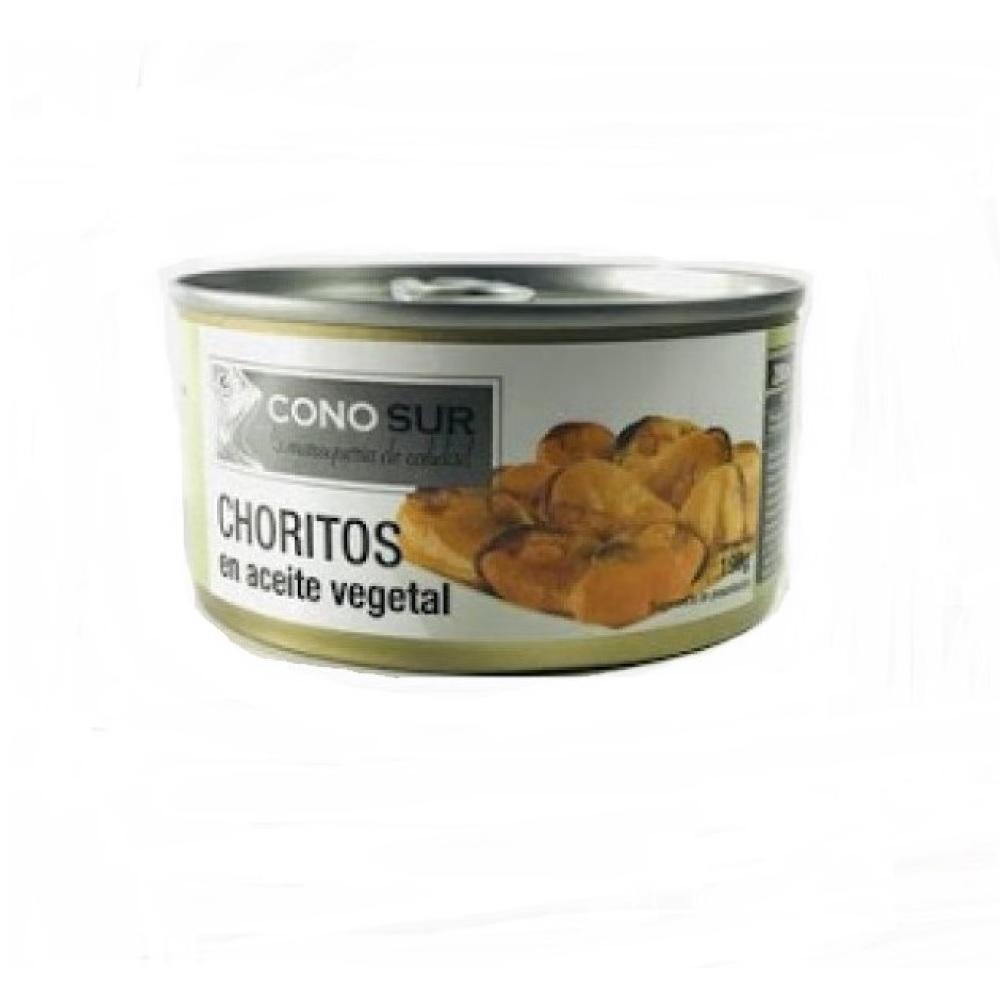 Choritos en aceite Cono Sur 190 g neto - 100 g drenado