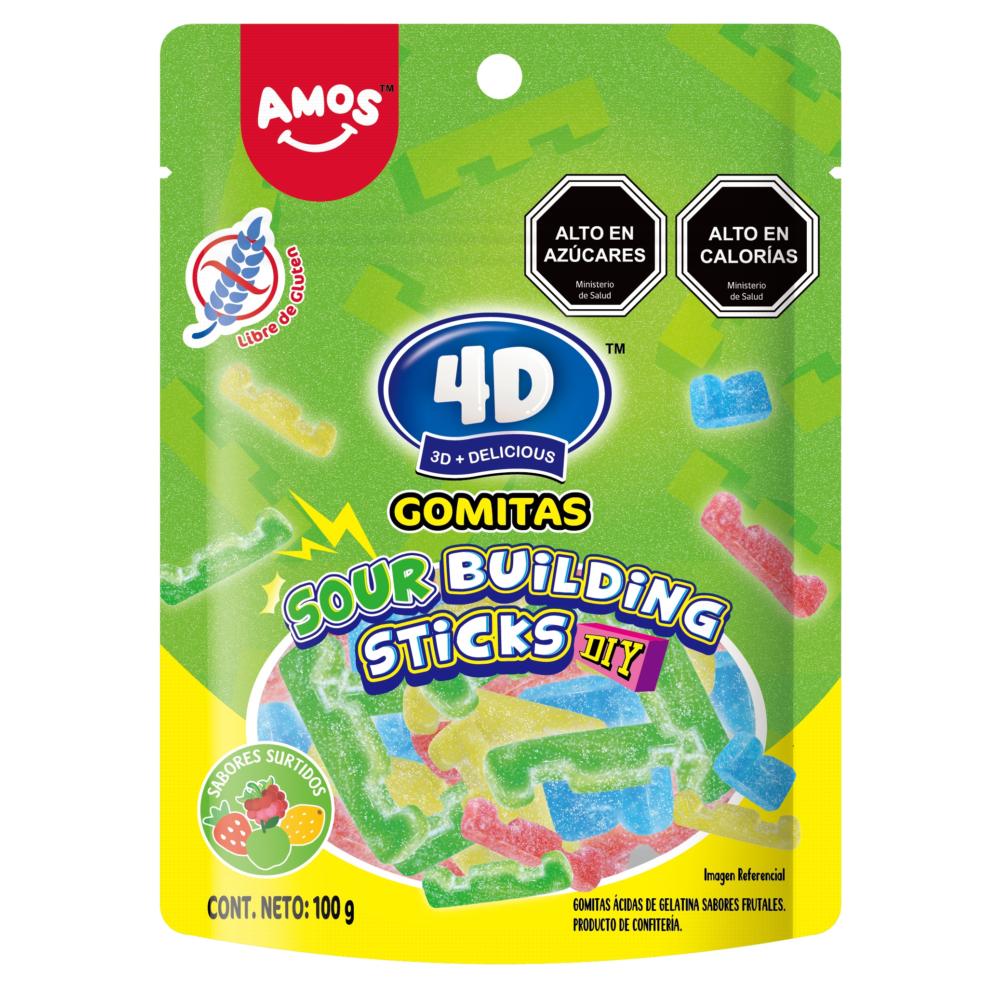 Gomitas Amos bloques de construcción 100 g Gomitas Amos bloques de construcción 100 g