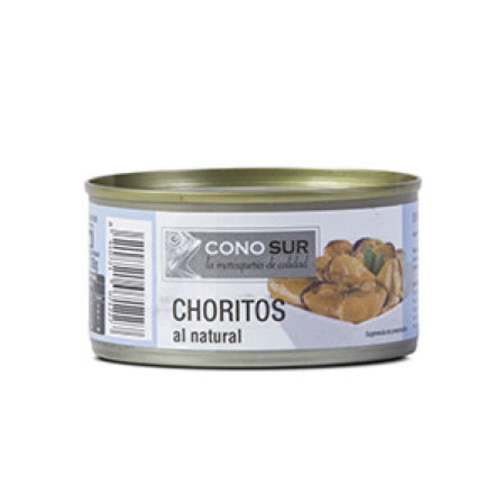 Choritos al natural Cono Sur 190 g neto - 100 g drenado