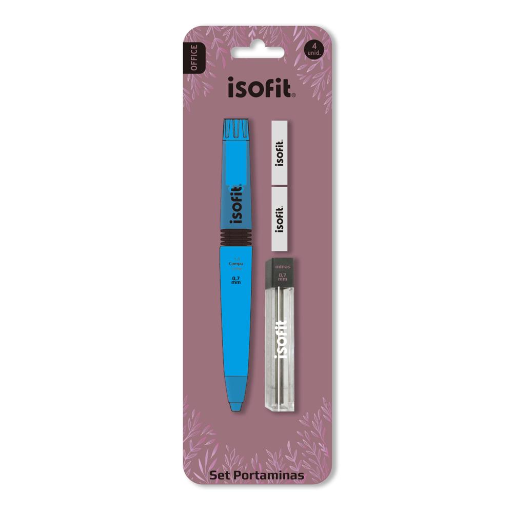 Set portaminas Isofit 0.7 mm + repuestos