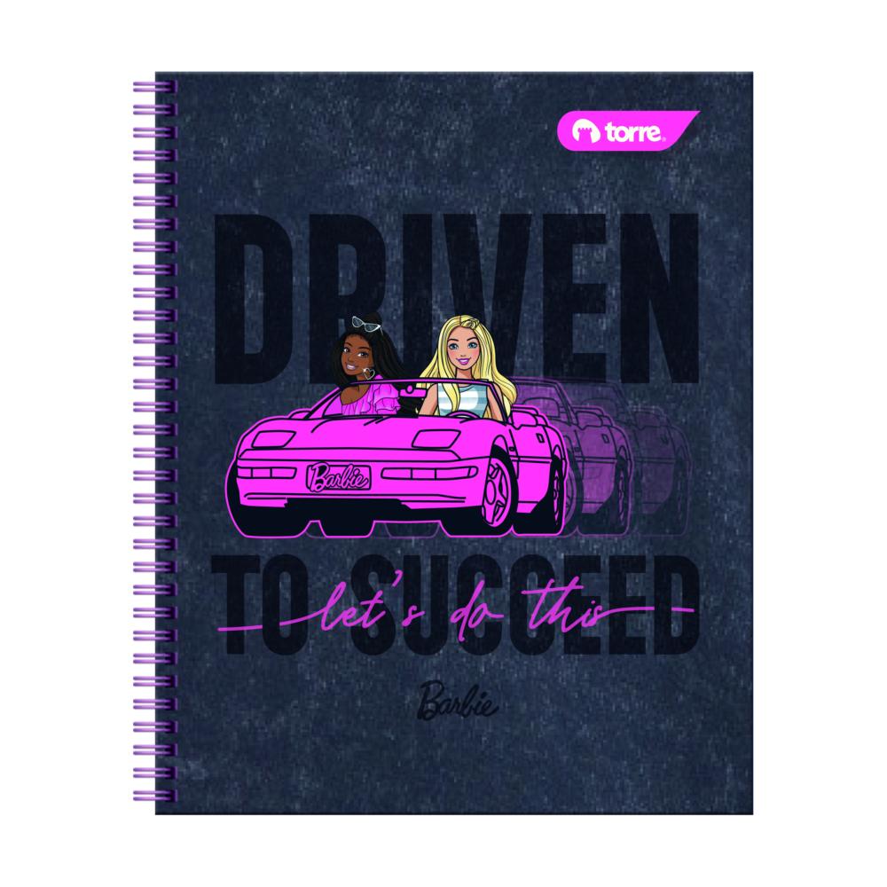 Cuaderno Torre universitario clásico barbie 7 mm 100 hojas