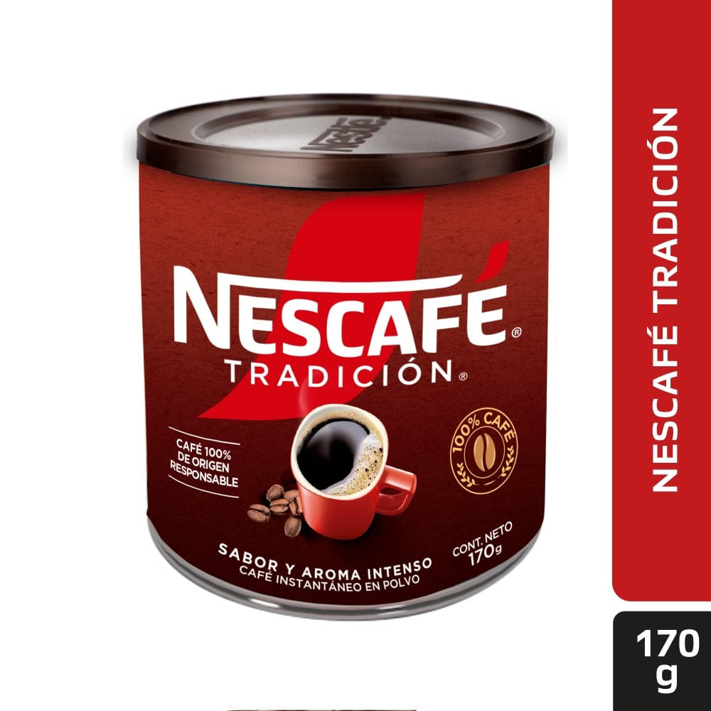Café Nescafé tradición lata 170 g