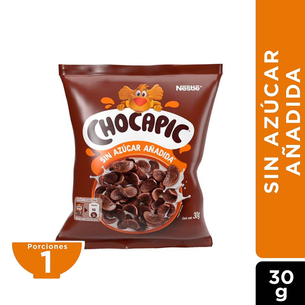 Cereal Chocapic Nestlé bolsa 30 g Cereal Chocapic Nestlé bolsa 30 g