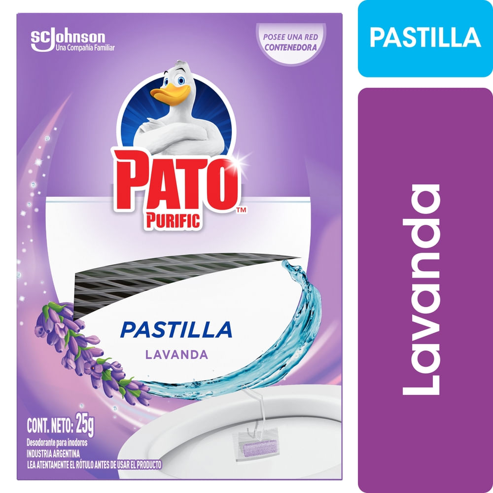 Pastilla inodoro Pato Purific lavanda 25 g