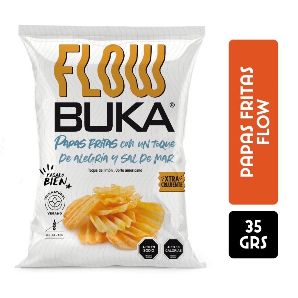 Papas fritas Buka flow corte americano 35 g Papas fritas Buka flow corte americano 35 g