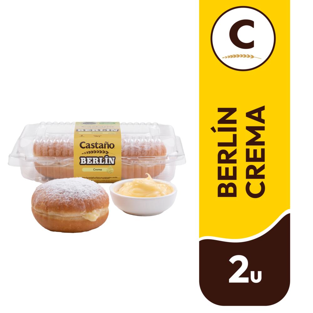 Berlín Castaño con crema 2 un