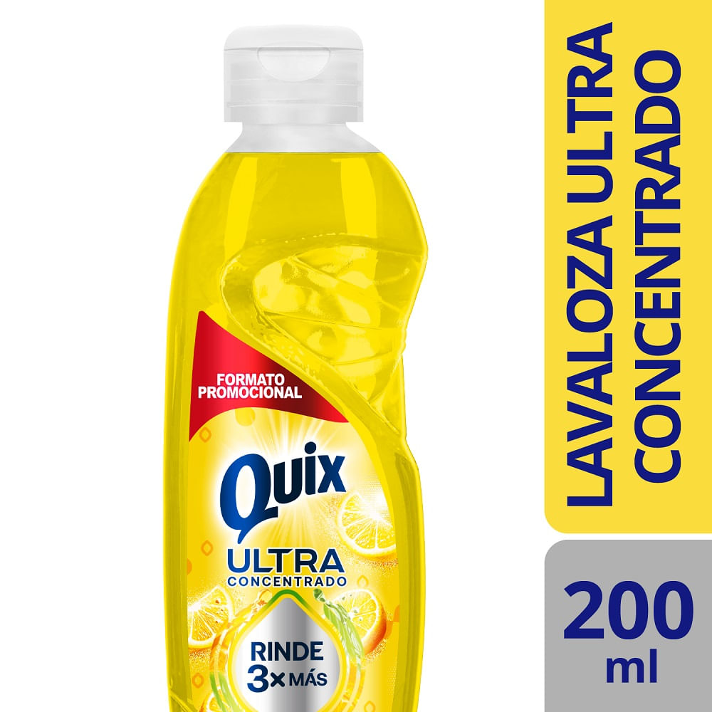 Lavalozas Quix ultra concentrado limón 200 ml